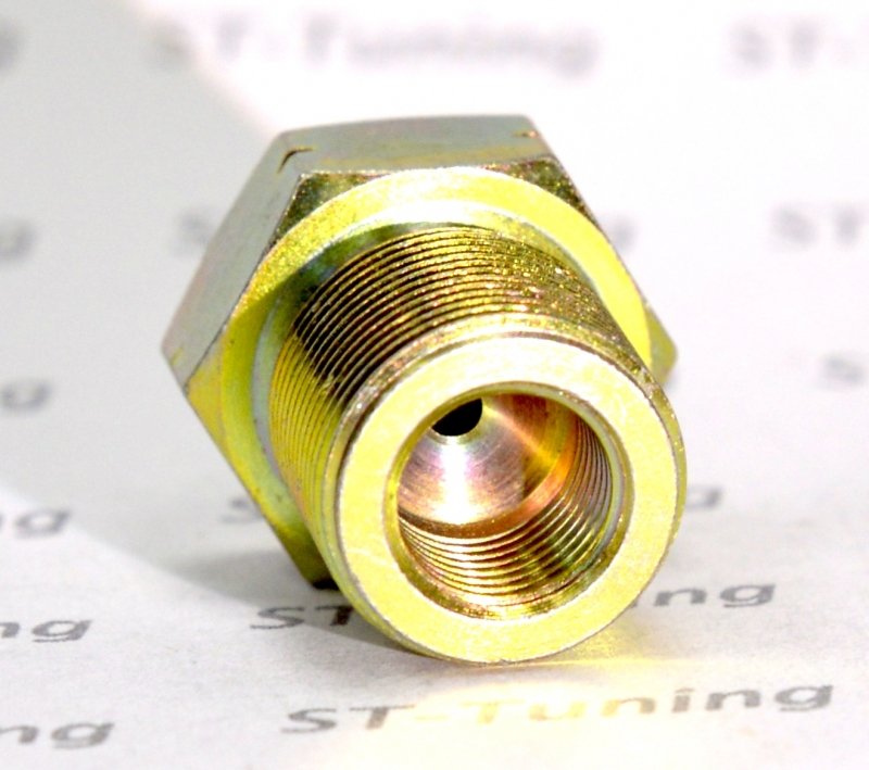 Фитинг мама M10*1 под прямой конус, наруж. резьба D-03 сталь, под опрессовку S749-03-31Z, Goodridge