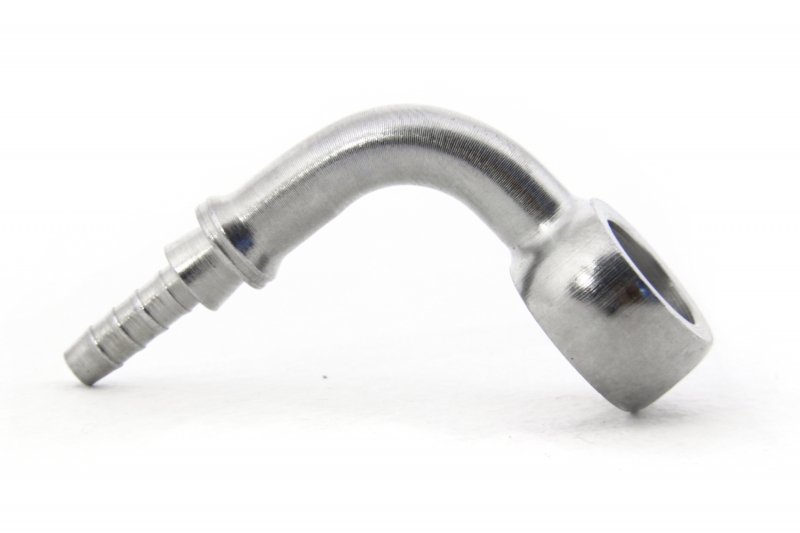 Фитинг banjo d10 mm, 90° D-03 сталь, под опрессовку S5099-03Z, Goodridge