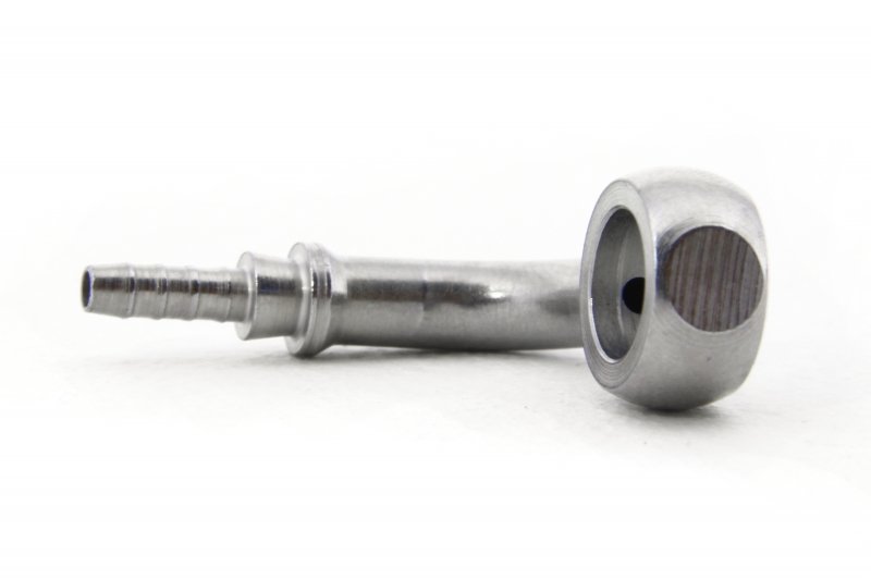 Фитинг banjo d10 mm, 90° D-03 сталь, под опрессовку S5099-03Z, Goodridge