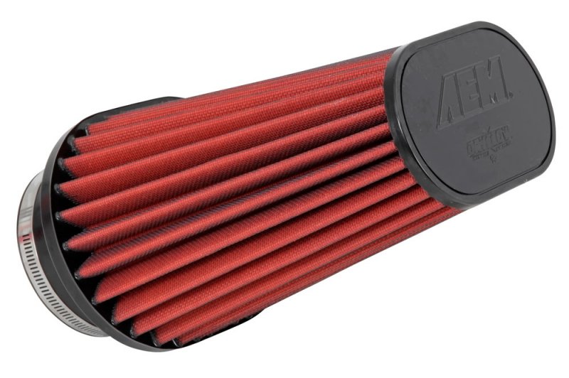 Воздушный фильтр нулевого сопротивления AEM 21-2205DK AIR FILTER; 4"OFT FLG, 8 X 5-11/16 B, 6-1/4 X