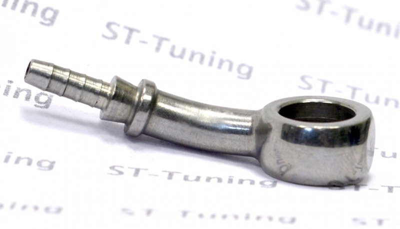 Фитинг banjo d10 mm, 20°, влево D-03 сталь, под опрессовку S5093L-03Z, Goodridge