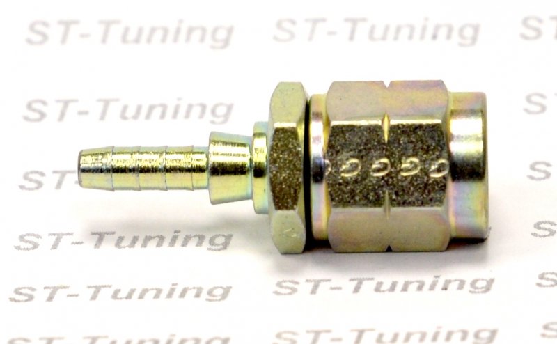 Фитинг мама M10*1 под обратный конус, крутящийся D-03 сталь, под опрессовку S452-31Z, Goodridge