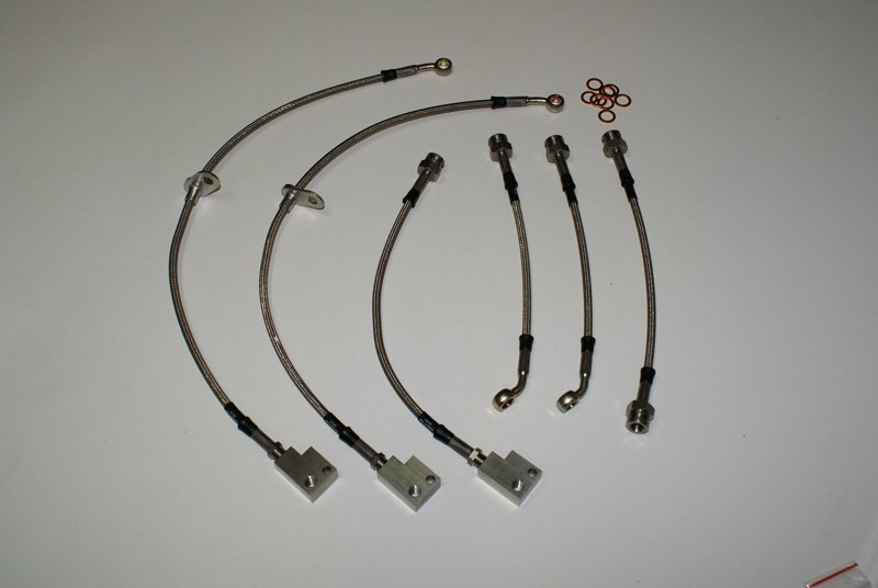 Армированные тормозные шланги Goodridge THD0360-6P (6 шт.) Honda Civic VII  FK/FN Type R  01/06 >