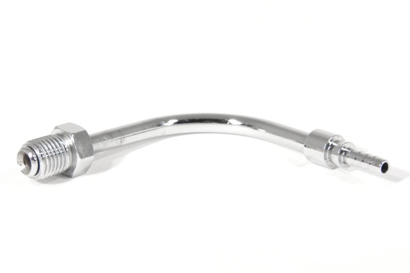 Фитинг папа AN-03 3/8Х24  под обратный конус, 90° D-03 хром, под опрессовку S691-03CH, Goodridge