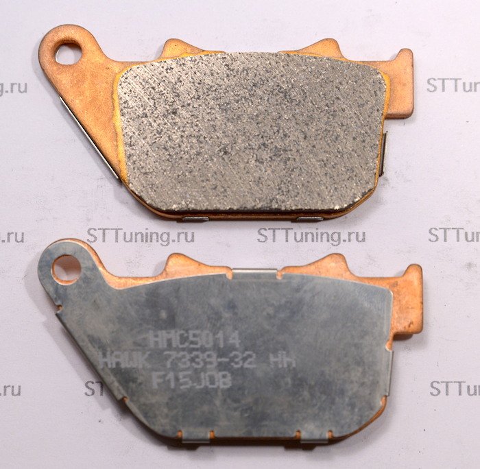 Колодки тормозные HMC5014 HAWK Sintered Metallic, BREMBO, HARLEY DAVIDSON,