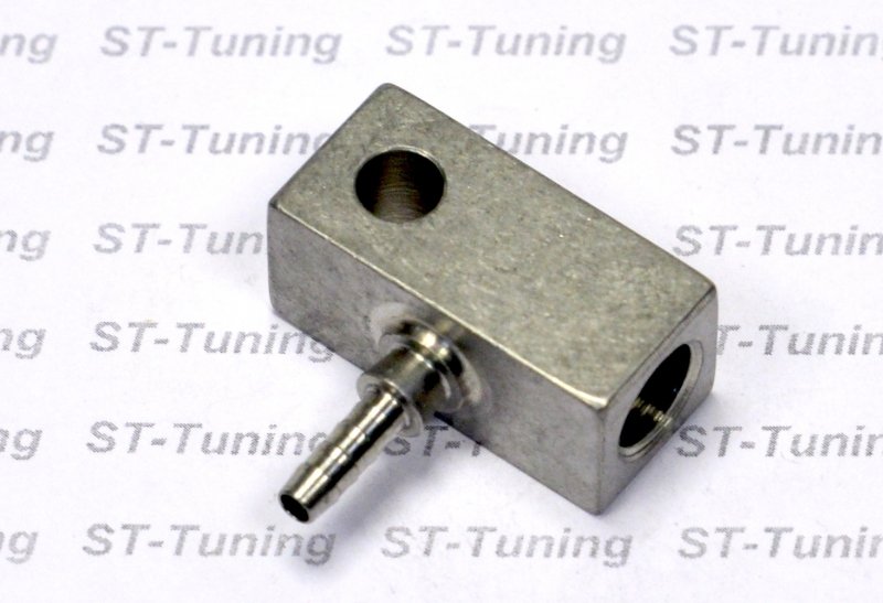 Фитинг Goodridge crimp угловой 90 град. M10x1 D-03 нержавейка, SP-202