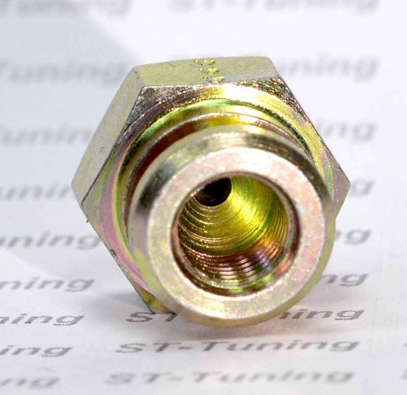 Фитинг мама AN-03 3/8X24 под прямой конус D-03 сталь, под опрессовку S758-03-03Z, Goodridge