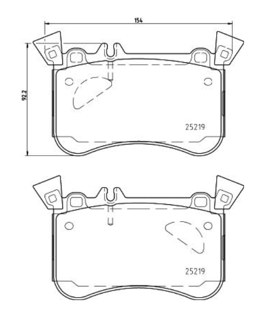 Колодки тормозные HB795B.618 HAWK Street 5.0; переднние  A 45 AMG (W176); CLA 45 AMG (C117); GLA 45
