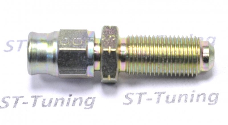 Фитинг папа M10*1 под прямой конус, длинный D-03 сталь 446-31P, Goodridge