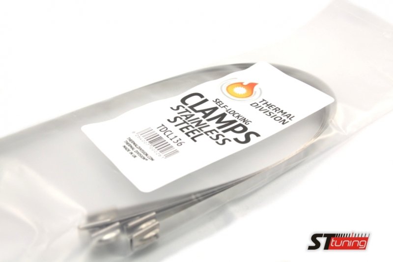 Хомуты для трубы до 120 мм (4,8") 8 мм*40 см, нерж. сталь, 6шт. Thermal Division TDCL136