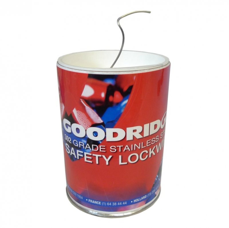 Проволока контровочная 0,81mm Goodridge нерж. сталь 302/304, LWD597