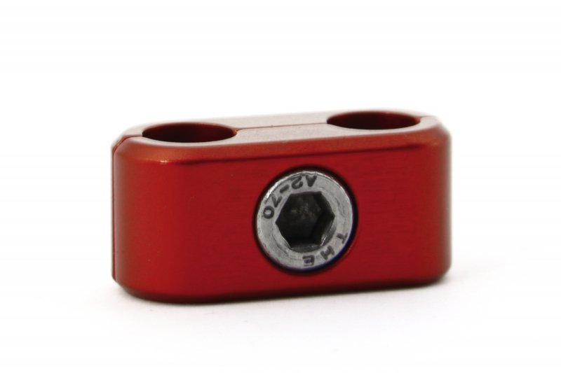 Сепаратор шлангов D-03 (в силиконе) красный Goodridge PHS-03DR-CF