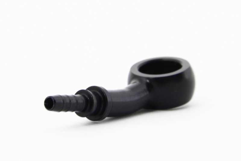 Фитинг banjo d10 mm, 20° D-03 алюминий ЧЕРНЫЙ, под опрессовку S5093-03DBK, Goodridge