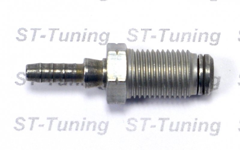 Фитинг папа M10*1 под прямой и обратный конус, крутящийся D-03 сталь S445-0131Z, Goodridge