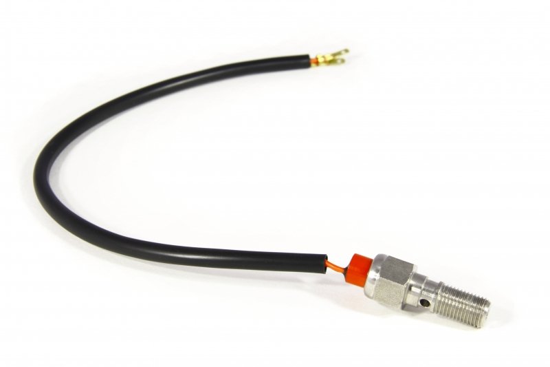 Болт (штуцер) с выключателем стоп сигнала для banjo 3/8x24 L=25mm нерж сталь Goodridge BL775-03C