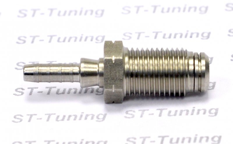 Фитинг папа M10*1 под прямой и обратный конус, крутящийся D-03 нерж. сталь S445-0131C, Goodridge