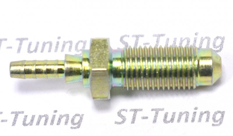 Фитинг папа AN-03 3/8Х24 под прямой конус, длинный D-03 сталь, под опрессовку S443-03Z, Goodridge