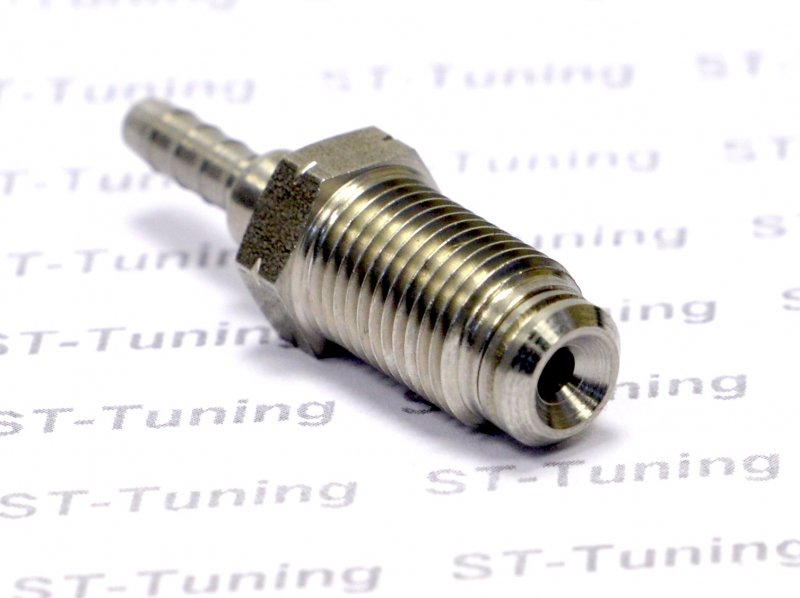 Фитинг папа M10*1 под прямой и обратный конус, крутящийся D-03 нерж. сталь S445-0131C, Goodridge