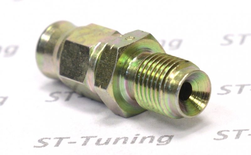 Фитинг папа M10*1 под обратный конус, короткий D-03 сталь 442-31P, Goodridge