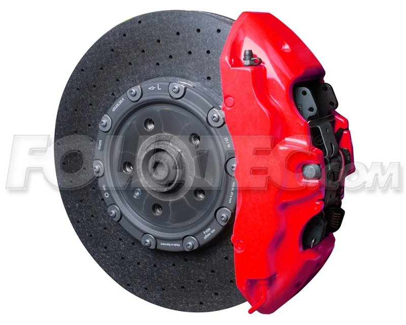 Краска для суппортов FOLIATEC красная NEON, трёхкомпонентная (2185)