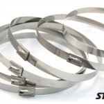 Хомуты для трубы до 90 мм (3,5") 8 мм*30 см, нерж. сталь, 6шт. Thermal Division TDCL106