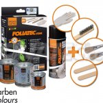 Краска для суппортов FOLIATEC красная NEON, трёхкомпонентная (2185)