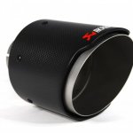 Насадка на глушитель, дизайн AKRAPOVIC EVO карбон, D посадочный 57 мм / D наруж 114 мм AC157114EV