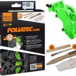 Краска для суппортов FOLIATEC зелёная NEON, трёхкомпонентная (2182)