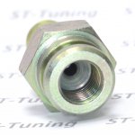 Фитинг мама M10*1 под прямой конус, под ключ 19mm D-03 сталь 758-03-31P, Goodridge