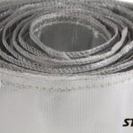 Термоизоляция шлангов и проводов 30mm, цена 1м Al+Fiberglass Wire Shield, Thermal Division TDWH1010