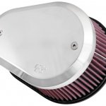 Фильтр нулевого сопротивления K&N RK-3947X STREET METAL INTAKE SYSTEM - FLARE; CHROME, LG CAPACITY