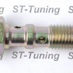 Болт (штуцер) двойной для banjo M10x1.25 L=30mm сталь, Goodridge 993-03-32Z1