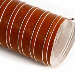 Воздуховод силиконовый, диаметр 76mm, до +290°С, цена за 1м, Thermal Division TDAD176