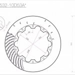 Ротор тормозного диска 355*32mm, DC Brakes DC35532-10D53AL, D крепеж, лев. (Brembo, JBT)