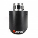 Насадка на глушитель, дизайн AKRAPOVIC EVO карбон, D посадочный 57 мм / D наруж 114 мм AC157114EV