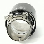 Насадка на глушитель, дизайн AKRAPOVIC EVO G карбон, D посадочный 63 мм / D наруж 90 мм AC16390EVG