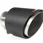 Насадка на глушитель, дизайн AKRAPOVIC EVO карбон, D посадочный 63 мм / D наруж 101 мм AC163101EV