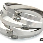 Хомуты для трубы до 105 мм (4,2") 8 мм*35 см, нерж. сталь, 6шт. Thermal Division TDCL126