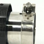 Насадка на глушитель, дизайн AKRAPOVIC EVO G карбон, D посадочный 63 мм / D наруж 90 мм AC16390EVG