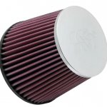 Фильтр нулевого сопротивления универсальный K&N RC-5284   Chrome Filter