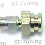 Фитинг мама AN-03 3/8X24 под прямой конус, под ключ 19mm D-03 сталь 758-03-03P, Goodridge