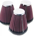 Фильтр нулевого сопротивления универсальный K&N RC-1253   Chrome Filter