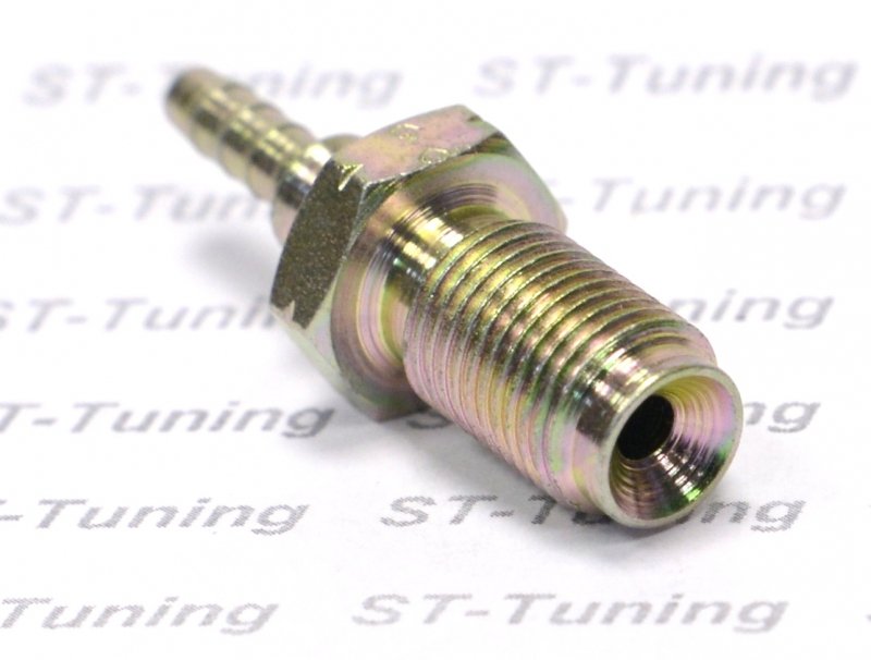 Фитинг папа M10*1 под обратный конус, длинный D-03 сталь под опрессовку S442-31LZ, Goodridge