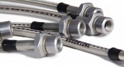 Армированные тормозные шланги Goodridge TTY5700-6P21128CF (6 шт.) Toyota LC200 / Lexus LX570, LX450D