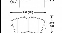 Колодки тормозные HB377N.760 HAWK HP Plus