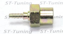 Фитинг мама M10*1 под прямой конус, BMW/MINI D-03 сталь, под опрессовку S6001-31Z1MN, Goodridge