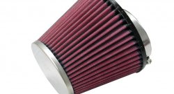 Фильтр нулевого сопротивления универсальный K&N RC-8470   Chrome Filter