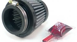 Фильтр нулевого сопротивления универсальный K&N RU-2690 Rubber Filter; посадочный d=44 mm