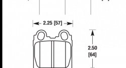 Колодки тормозные HB499Z.610 HAWK Perf. Ceramic