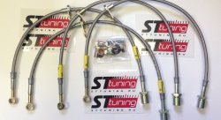 Комплект тормозных шлангов Goodridge. BL Kit Subaru Impreza STI WRX суппорта Brembo 2007-2014